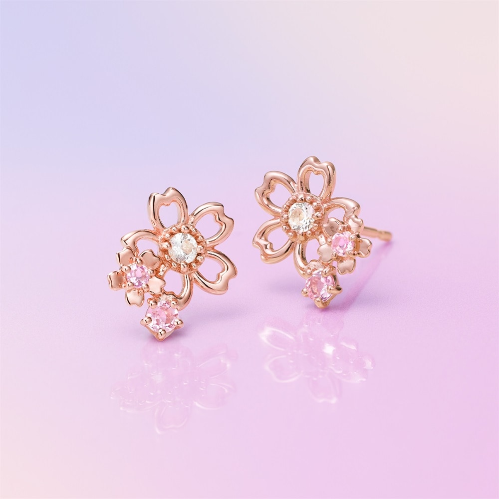 K10ピンクゴールド ピアス | 152616253101 | 【公式】Canal4℃ (カナル