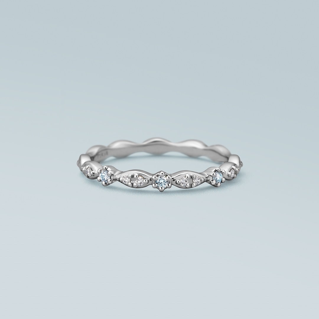 プラチナ リング | 112543145001 | 【公式】4℃ジュエリー オンライン