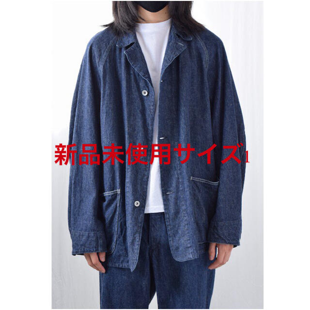 COMOLI - 新品未使用サイズ1 COMOLIデニムワークジャケットNAVY コモリ