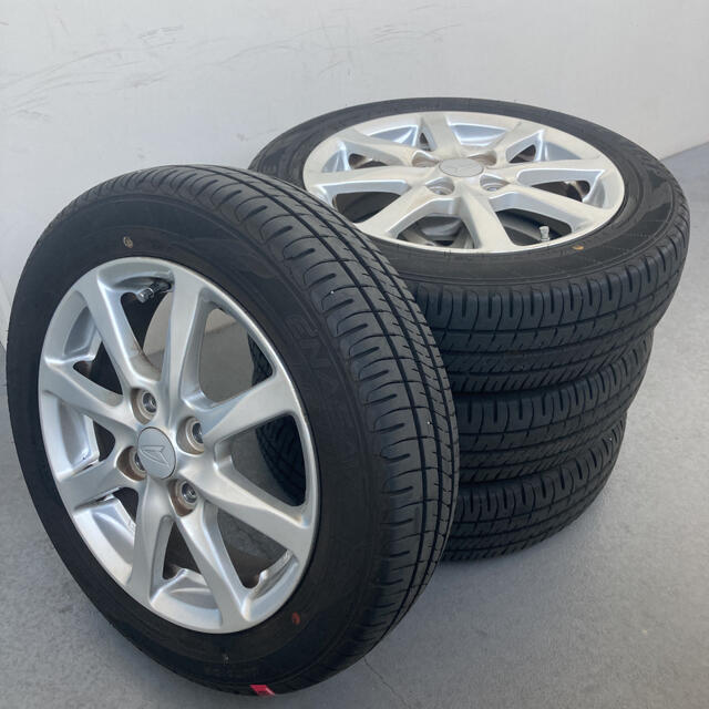 DUNLOP - ダンロップ155/65R14 14×4.5J +45ダイハツ純正アルミホイール
