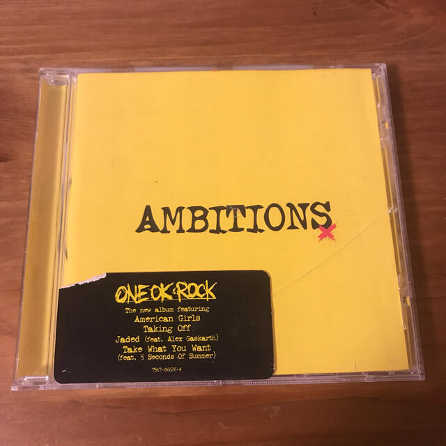 ONE OK ROCK - Ambitions （海外版）ONE OK ROCKの通販 by P's shop