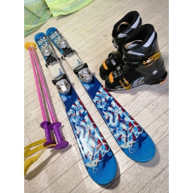 K2 Jr. スキーセット 112cm ブーツ21-21.5cm K2 Jr. スキーセット