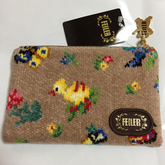 FEILER - 【新品】ハイジ サファリベージュ ポーチ フェイラーの通販