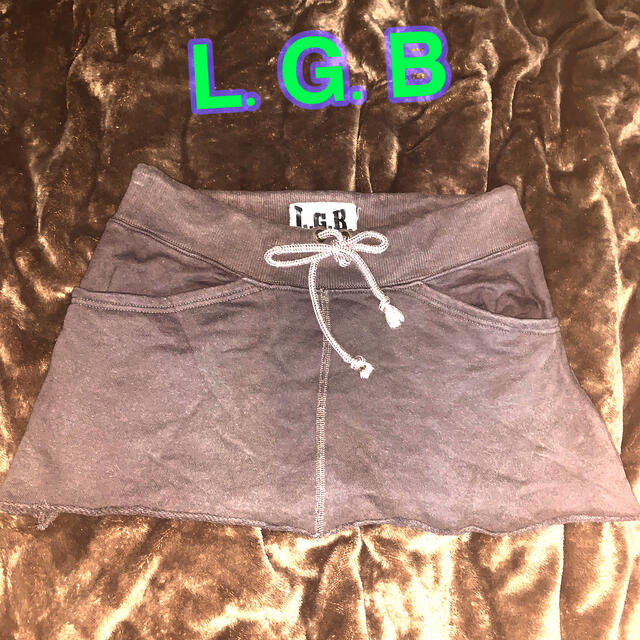 LGB - ルグランブルー☆LGB激かわスエットミニスカート☆芸能人愛用