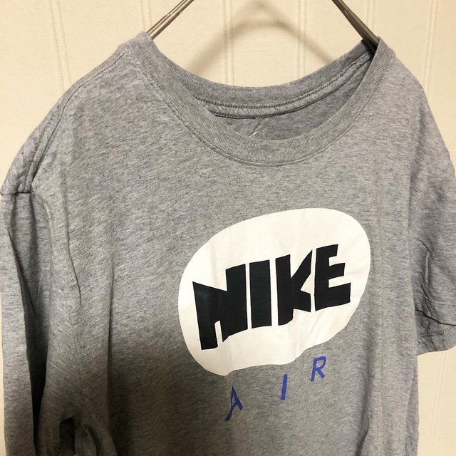NIKE - 希少❗️NIKE ゴツナイキ センターロゴ Tシャツ グレー Mの通販