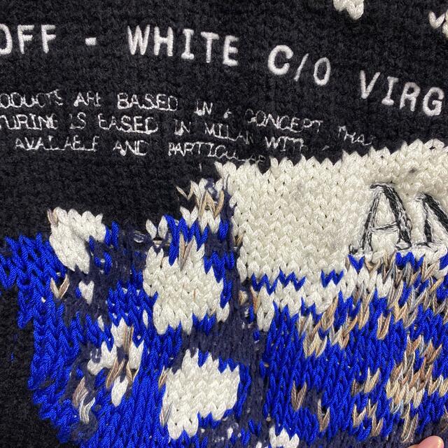 Off-White - オフホワイト ニットの通販 by colette｜オフホワイトなら