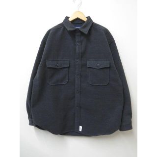 W)taps - DESCENDANT 20AW CPOC MELTON SHIRT 美品【G】の通販 by