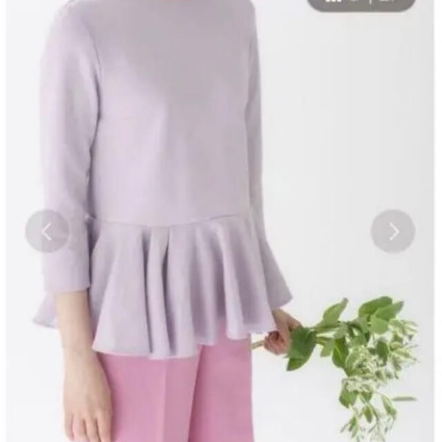 ツルバイマリコオイカワ パール付きペプラムトップス TSURU by Mariko