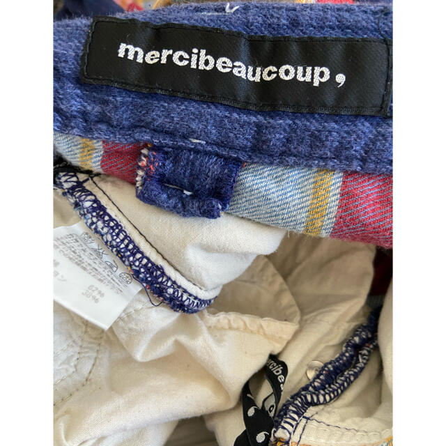 mercibeaucoup - メルシーボークー 変形サルエルデニムパンツの通販 by
