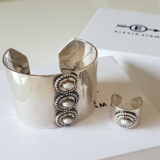 アリシアスタン ALEXIA STAM バングル リング シルバー925 指輪