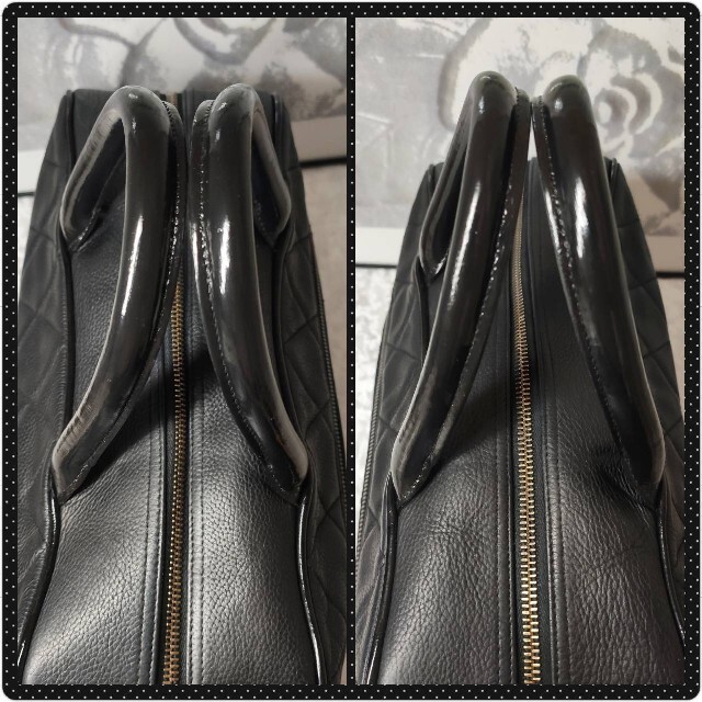 CHANEL - shine様専用 キャビアスキン マトラッセ ボストン バッグ