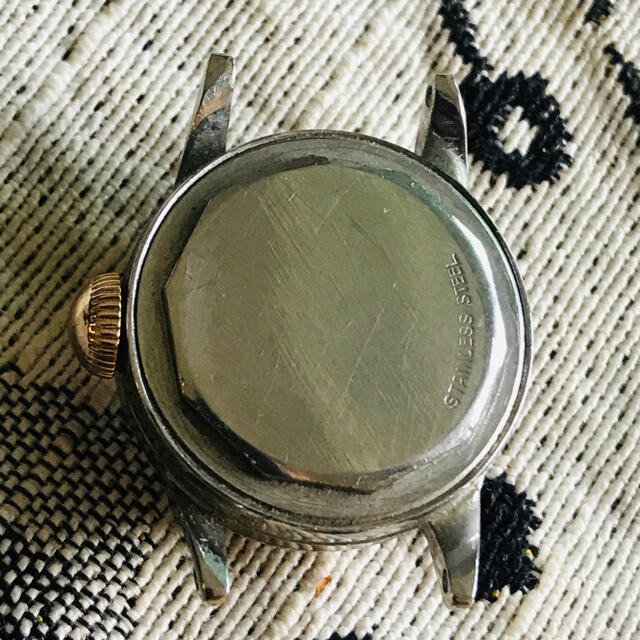 MOVADO - MOVADOモバード レディース アンティーク時計 ゴールドベゼル