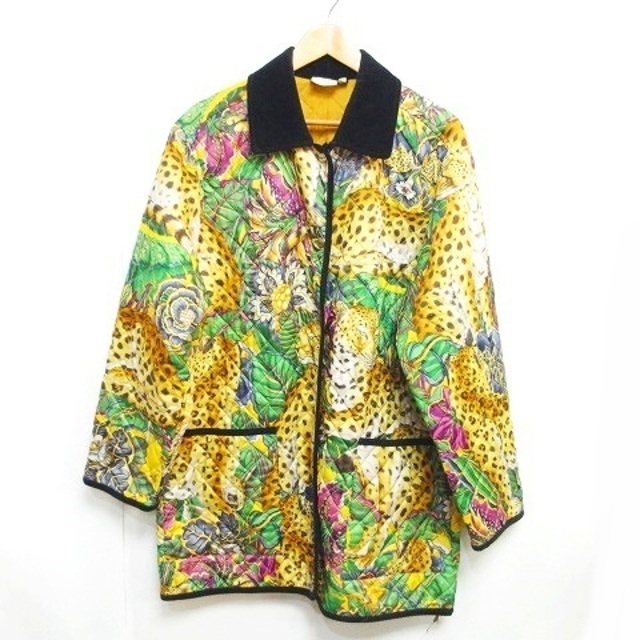 美品✨サルヴァトーレフェラガモ レオパード柄 ハラコ 本革 テーラード