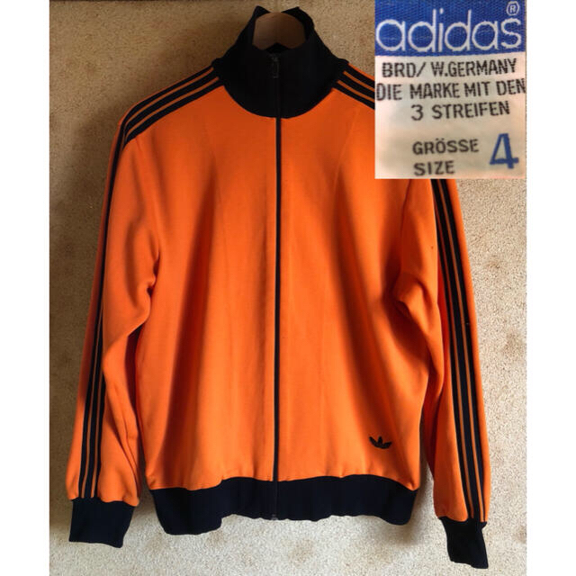 adidas - 【adidas 60s】 激レア ジャージ 西ドイツ 小松菜奈 オレンジ