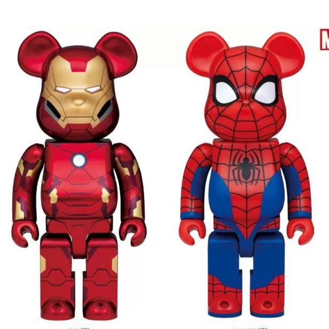 ハッピーくじ MARVEL BE@RBRICK SP賞 ラストワン賞 セット