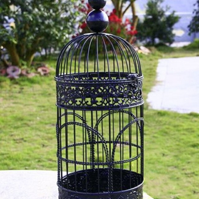 アイアン アンティーク バードケージの通販 by アムアム's shop｜ラクマ