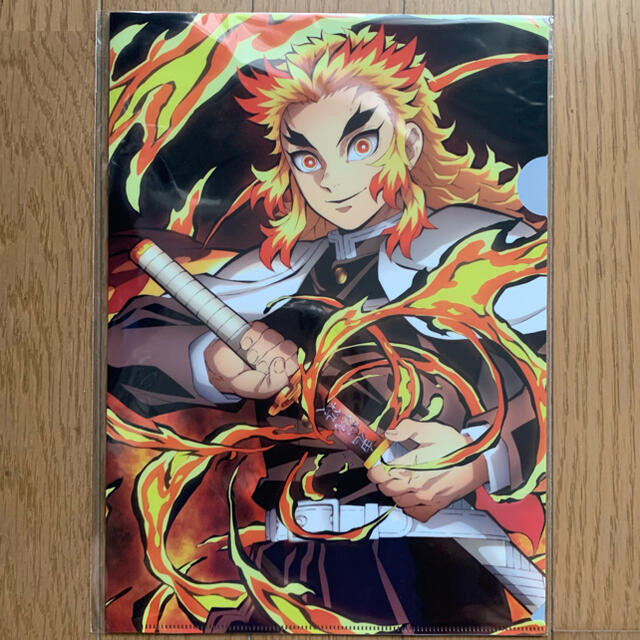 鬼滅の刃 - 【非売品】鬼滅の刃 煉獄杏寿郎 クリアファイルの通販 by