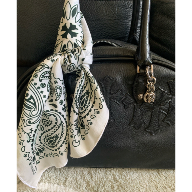 Chrome Hearts - 訳あり☆クロムハーツ バンダナ柄 スカーフ☆chrome