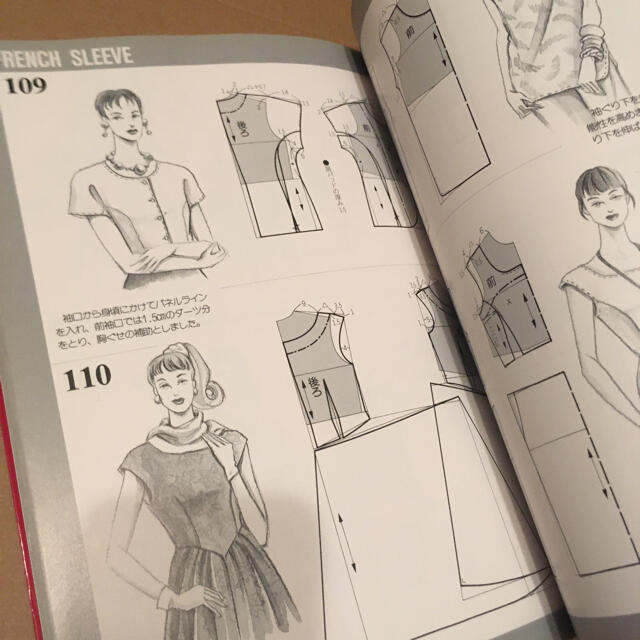 袖のデザイン168 と 衿のデザイン188 2冊 いろいろな服種に