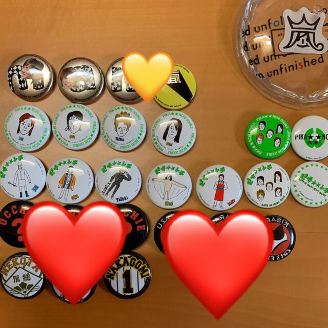 嵐 - 嵐 缶バッジ ピカンチ 木更津キャッツアイ カレンダーの通販 by