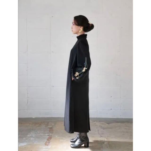 mame - 未使用 iCONOLOGY花を着るワンピース水仙ブラックの通販 by