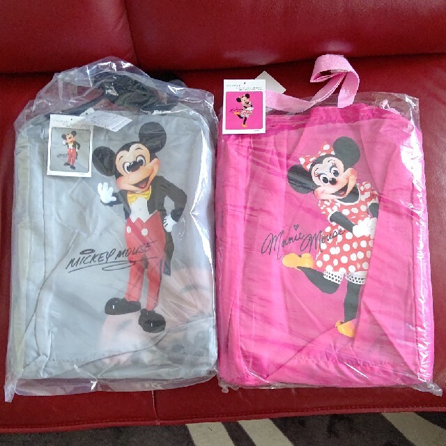 Disney - ディズニー ミッキー ミニー ブランケット 実写 旧フェイスの