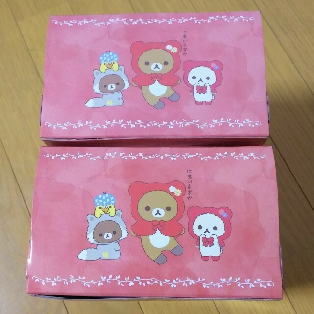 リラックマ リラックマ童話 赤ずきん ぬいぐるみ in BOX 」全2種