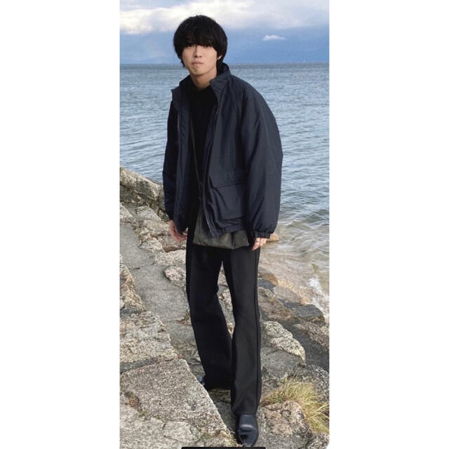 steven alan - ＜Steven Alan＞ PE RIP PUFF BLOUSON ブラックの通販