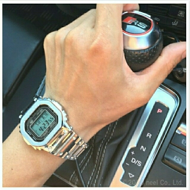 G-SHOCK - G-SHOCK フルメタル シルバー 木村拓哉 GMW-B5000D-1JFの