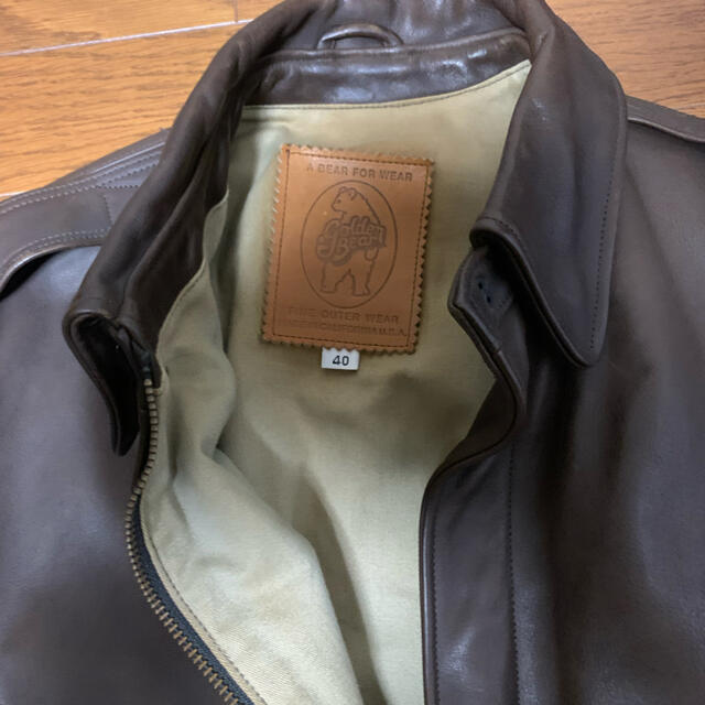 Golden Bear - ゴールデンベア フライトジャッケットA2の通販 by