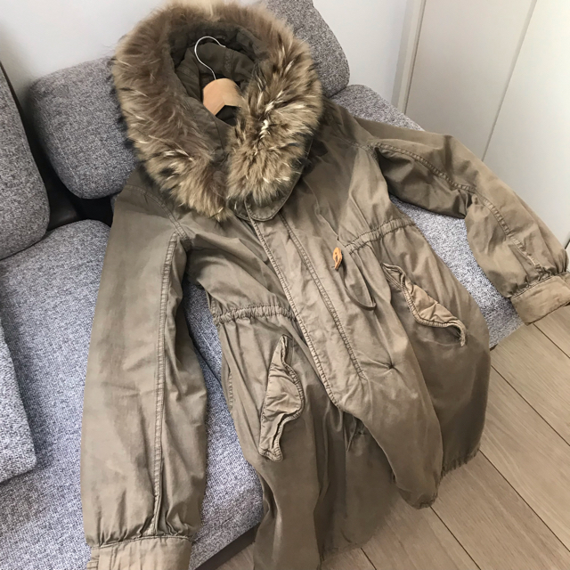 goa - goa ゴア モッズコート モカ ラクーンファーの通販 by Bliss