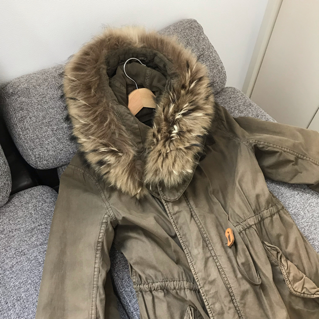 goa - goa ゴア モッズコート モカ ラクーンファーの通販 by Bliss