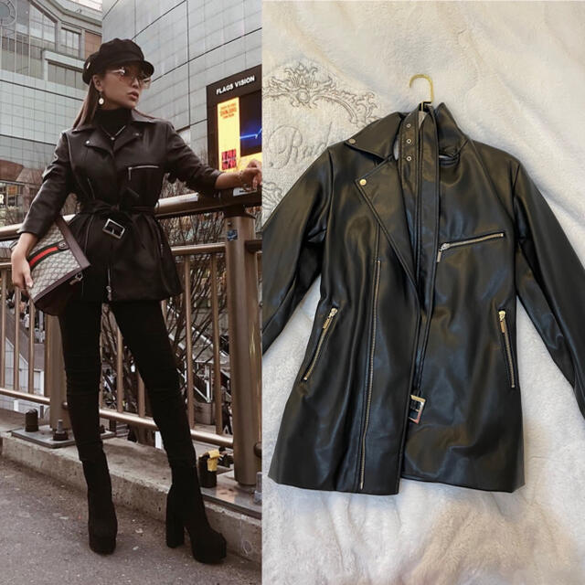 ebure メランジビーバー フーデットロングコート (ライトイエロー/36)