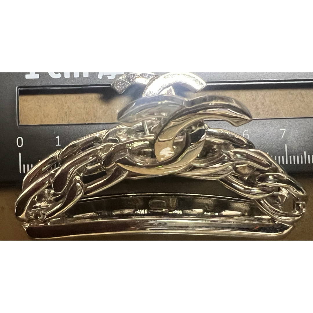 CHANEL - 正規品本物保証☆中古超激レアCoCoマークヴィンテージヘア