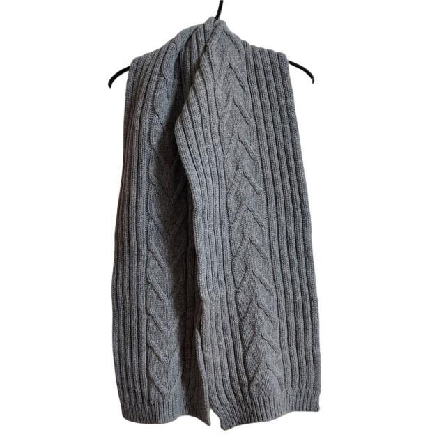 ジョンストンズ マフラー - グレー 大判 ジョンストンズ Johnstons