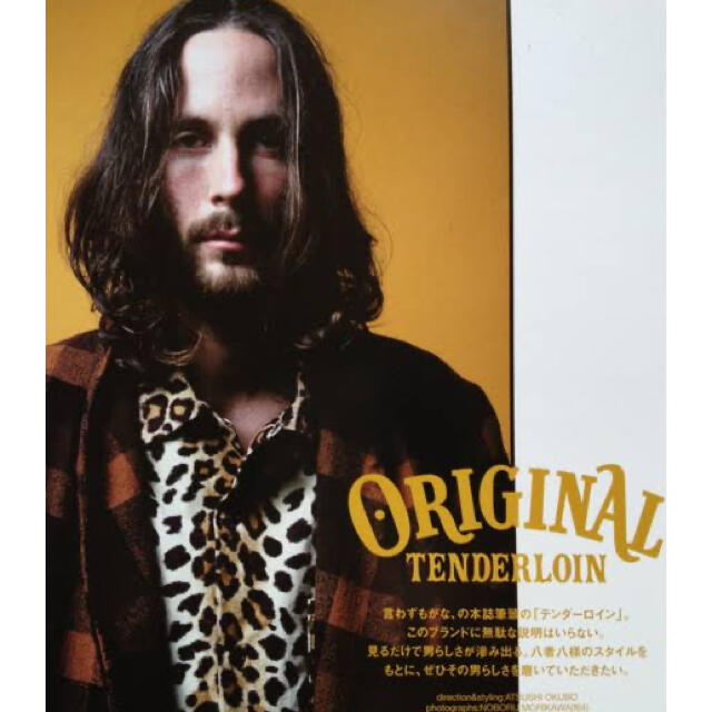 TENDERLOIN - テンダーロイン コーデュロイ レオパード 豹柄 シャツの