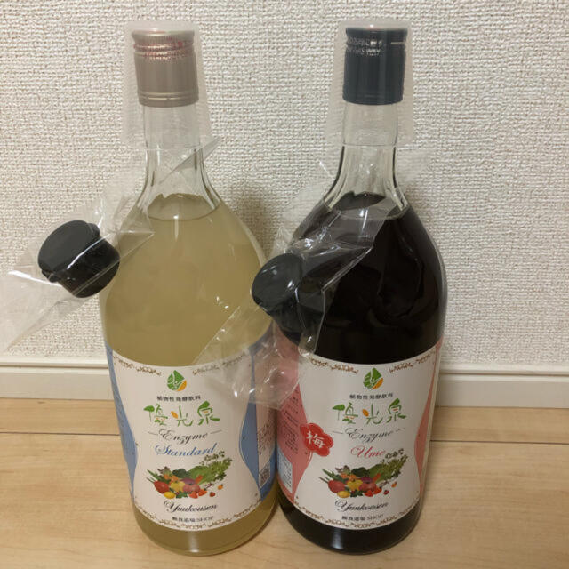 優光泉 エリカ健康道場 酵素ドリンク 梅味1本1200ml 優光泉
