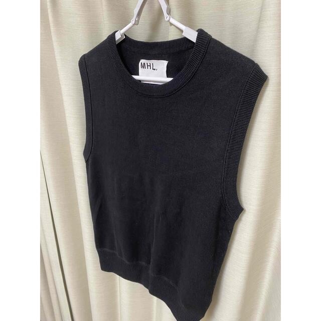 MARGARET HOWELL - MHL. ニットベスト 黒 Mの通販 by りむ's shop
