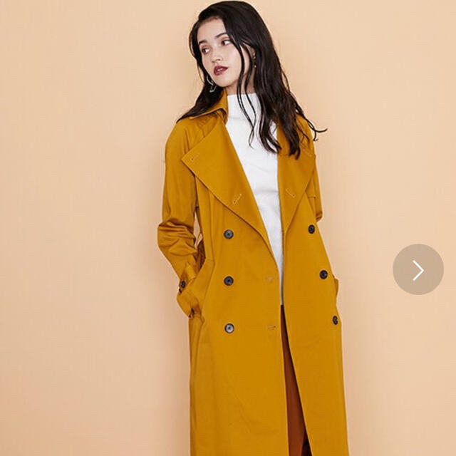 STUDIOUS - 【UNITED TOKYO】2wayトレンチコート マスタードイエローの