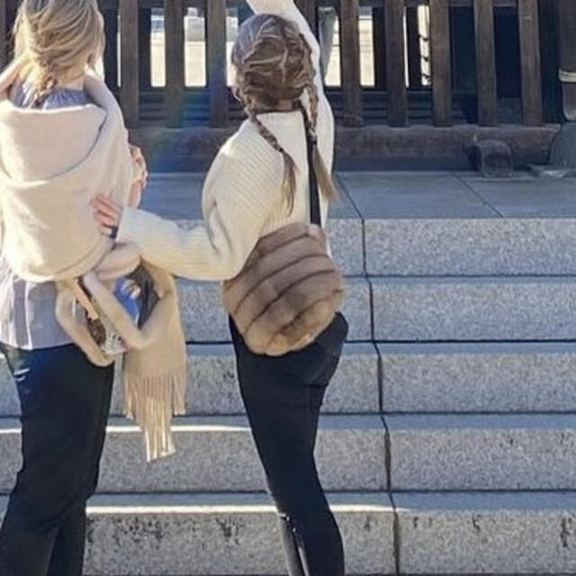 LUDLOW - ludlow LUDLOW ラドロー ミンクファー ボディーバッグ ファー