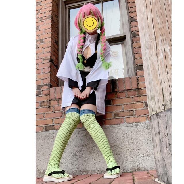 甘露寺蜜璃 コスプレ フルセット 鬼滅の刃の通販 by M's shop｜ラクマ