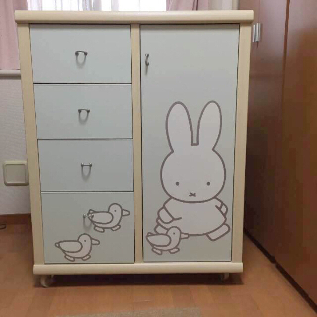 ミッフィークローゼット付きタンスの通販 by Ricoko's shop｜ラクマ