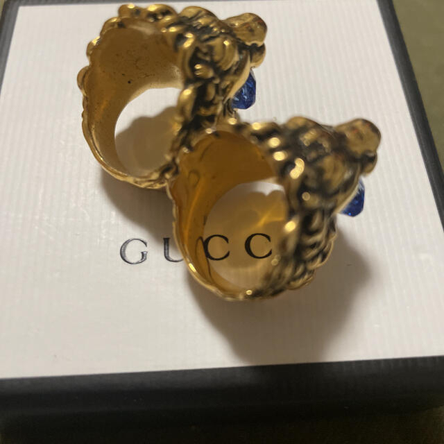 GUCCI - グッチ ライオンヘッドリングの通販 by sho ｜グッチならラクマ