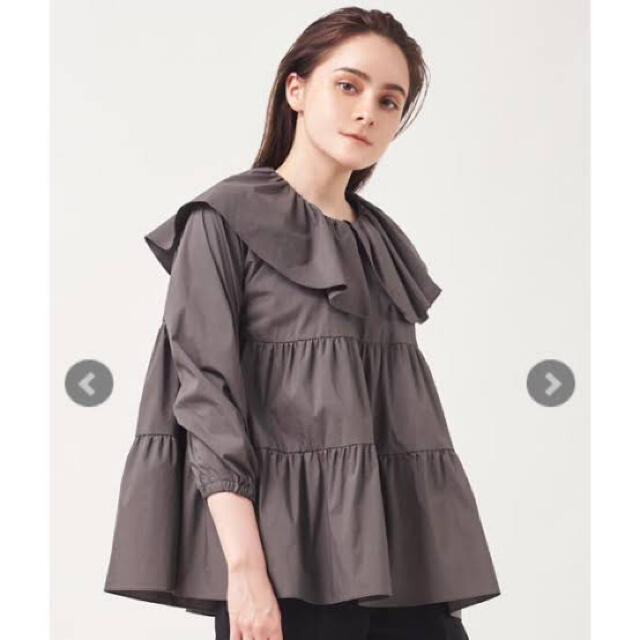 yoriフリルカラーティアードブラウス yori フリルカラーティアード