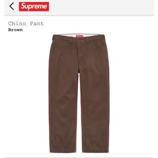 Supreme（チノパン ・ ブラウン/茶色系）のフリマアイテム一覧
