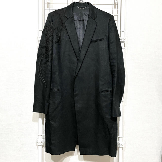 CHRISTIAN CHRISTIAN DADA 刺繍入りトレンチコート Lサイズ