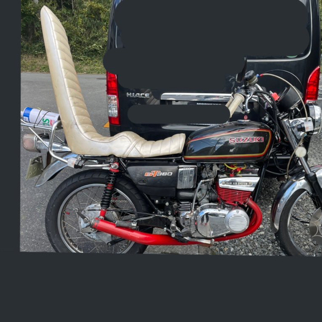 スズキ - gt380 3段シート シート サンパチの通販 by ttt｜スズキなら