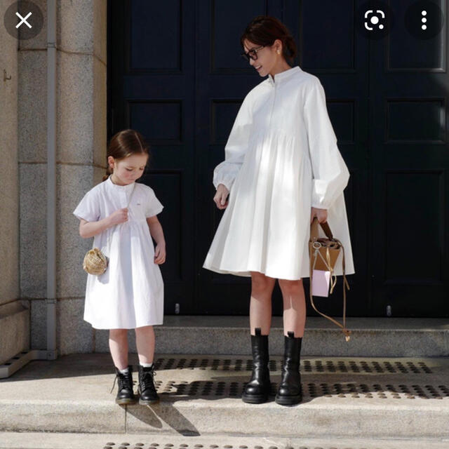 Gypsohila ジプソフィア Volume One-Piece White