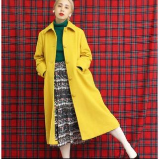 Dot and Stripes CHILD WOMAN コート 千鳥柄 Dot＆Stripes CHILD WOMAN