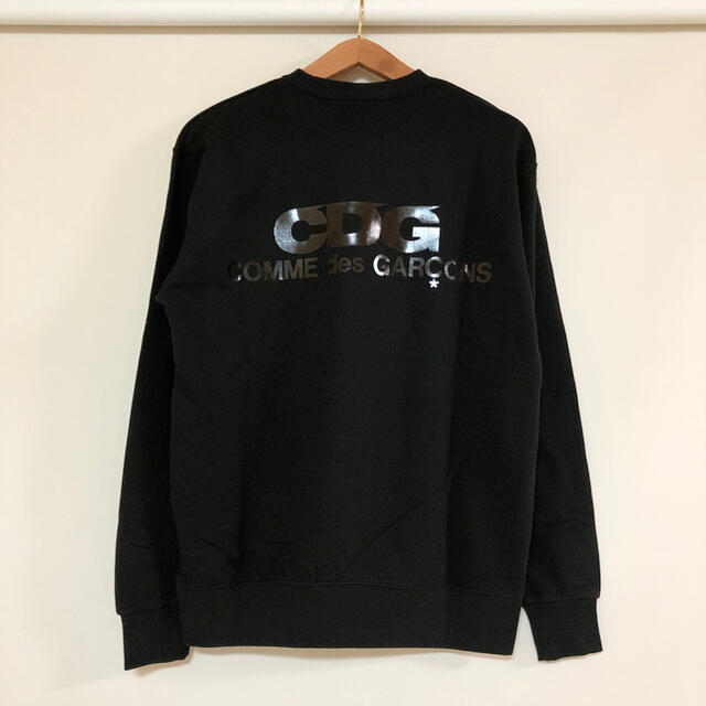 COMME des GARCONS - 新品 コムデギャルソン CDG 同色ロゴ スウェット